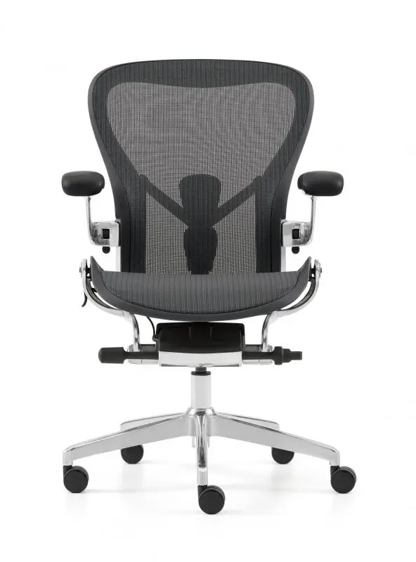 фото Кресло эргономичное офисное Aeron Ultra MC, алюминий
