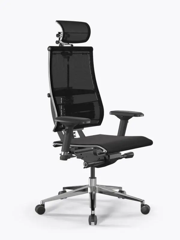фото Эргономичное офисное кресло YOGA Y 4DF B2-5D - YM93, цвет черный