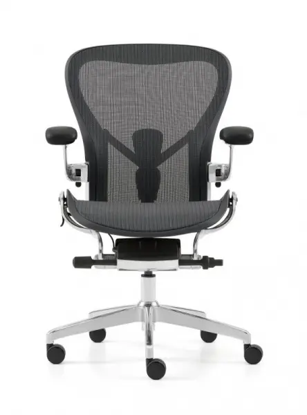 фото Кресло эргономичное офисное Aeron Ultra MC, алюминий