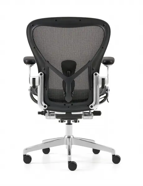 Кресло эргономичное офисное Aeron Ultra MC, алюминий