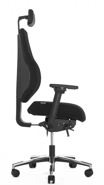 Диспетчерское эргономичное кресло SMART-T, ткань черное