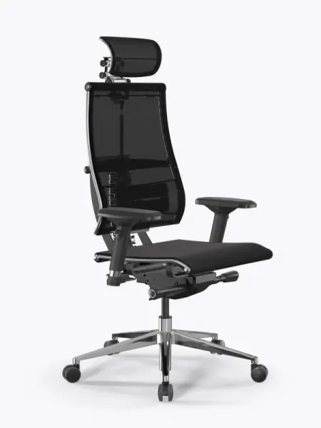 фото Эргономичное офисное кресло YOGA Y 4DF B2-5D - YM93, цвет черный