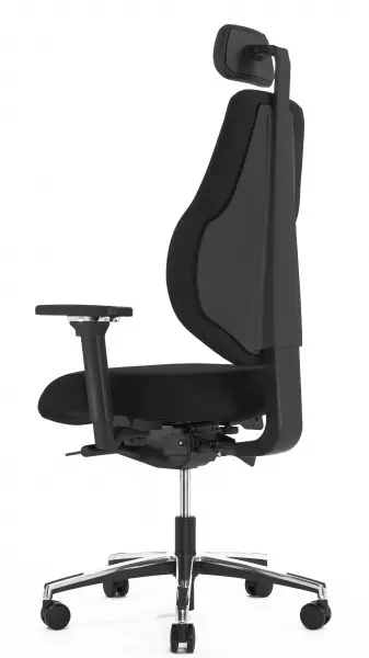 Диспетчерское эргономичное кресло SMART-T, ткань черное