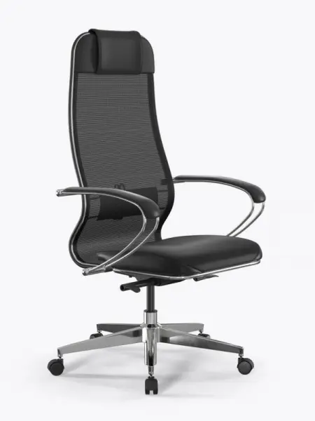 фото Эргономичное офисное кресло ErgoLife Comfort, цвет черный