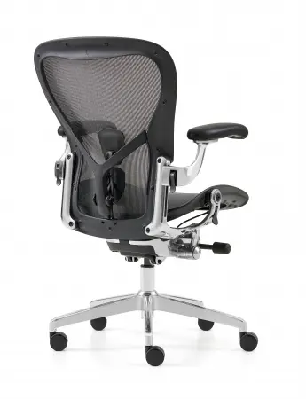 Кресло эргономичное офисное Aeron Ultra MC, алюминий