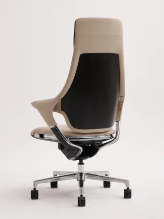 Кресло руководителя Юпитер, бежевое
